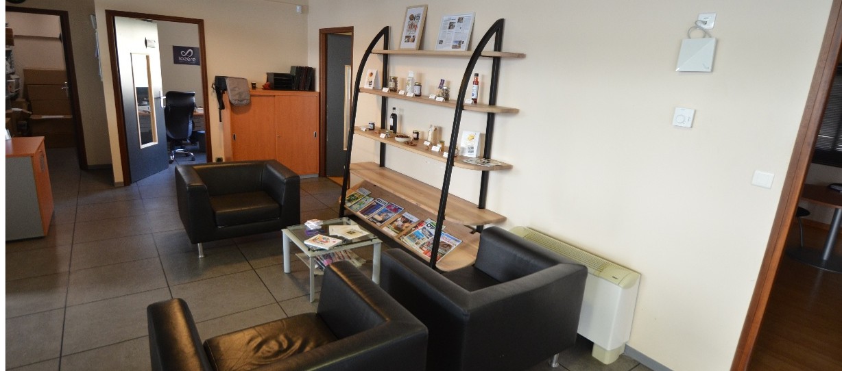 Étagère espace détente